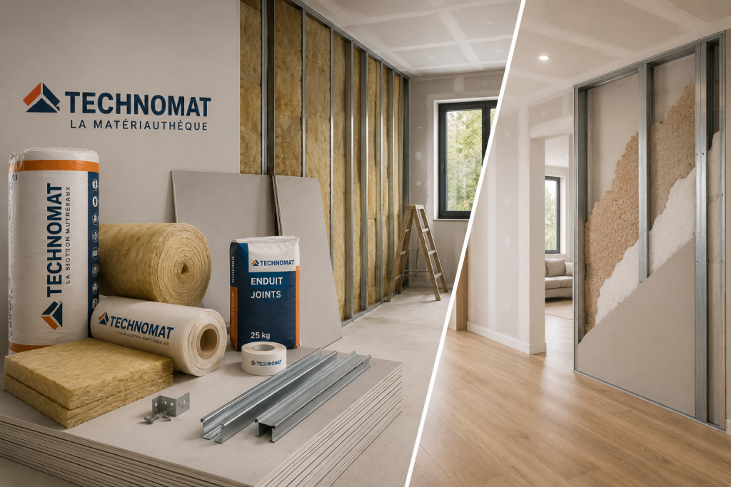 Des matériaux de qualité isolations Peintures Renovs Decamps